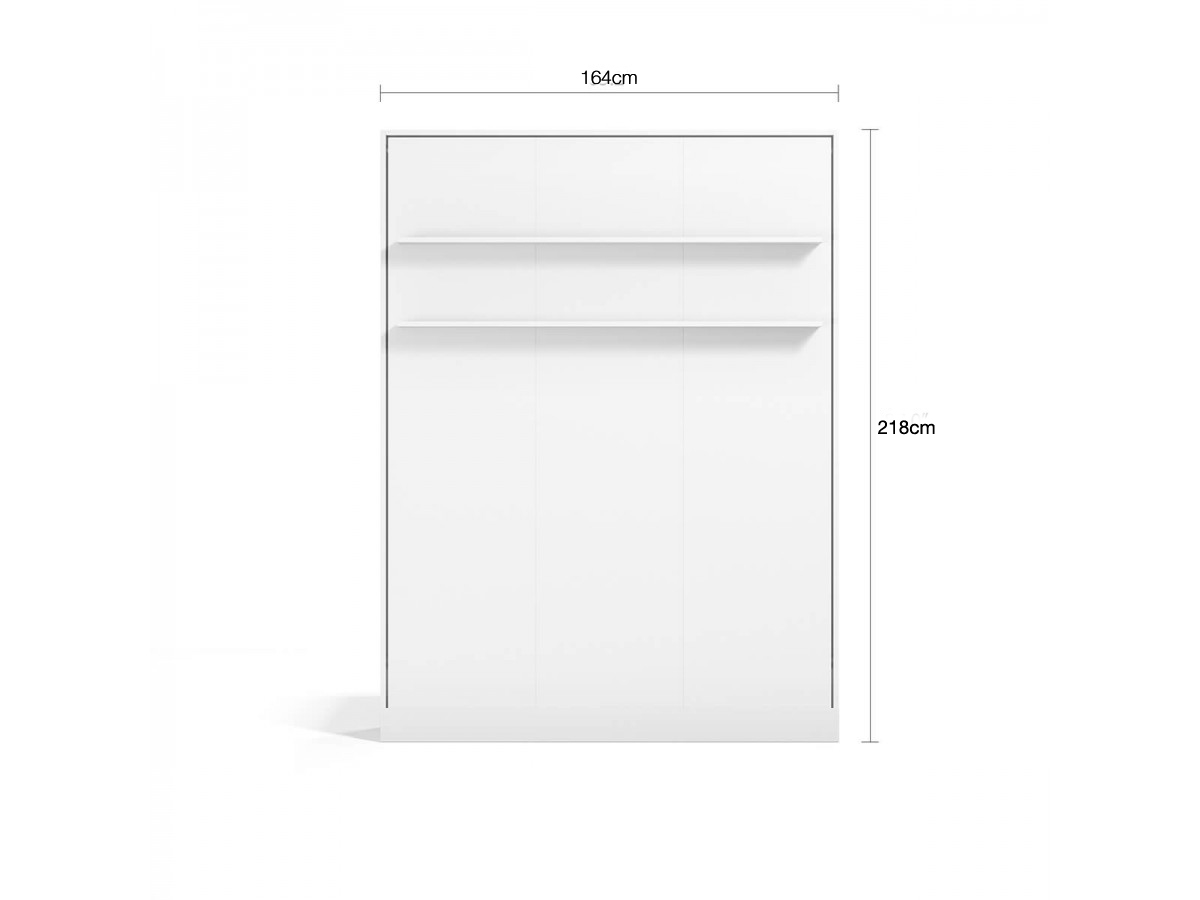 Tweepersoons bedkast Primer 711 dubbel kopen online