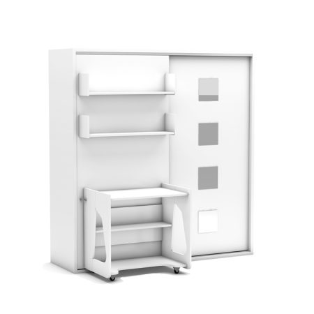 Bedkast met een bureau