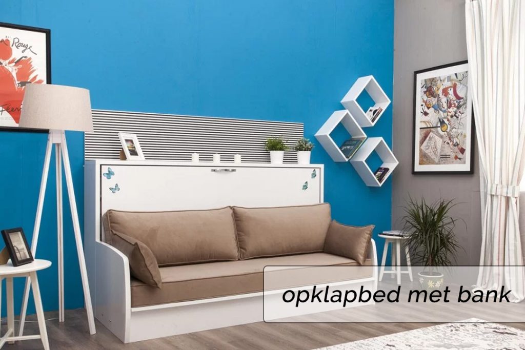 bedkast met bank