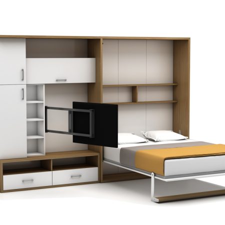 tweepersoons bedkast saloon