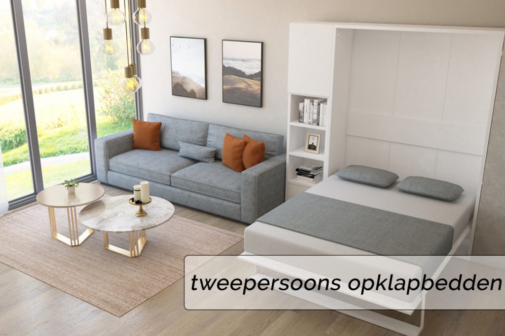 tweepersoons bedkasten